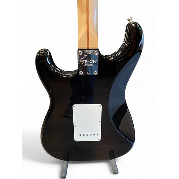 Used Fender Artist Series Eric Clapton Stratocaster Black Solid Body Electric Guitar