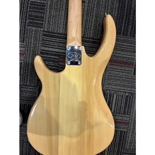 Used Peavey MILESTONE PJ Natural Electric Bass Guitar