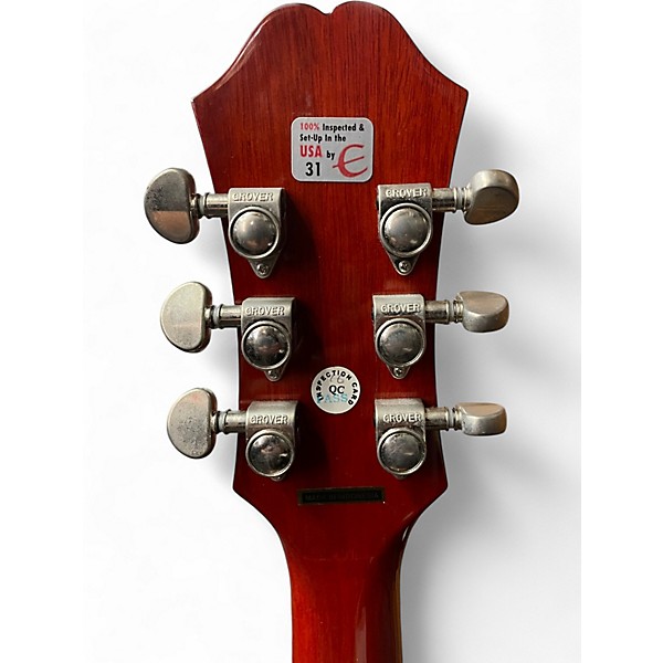 Used Epiphone Hummingbird Pro Cherry Sunburst Acoustic Electric Guitar