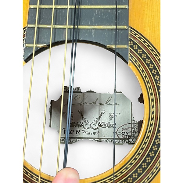 Used 2005 Cordoba Pro-R Natural Classical Acoustic Guitar