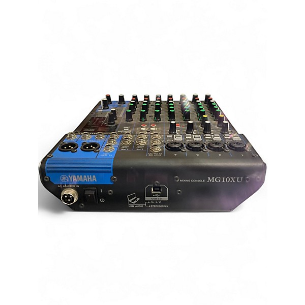 Used Yamaha MG10XU 10 Channel Mixer with Effects Unpowered Mixer
