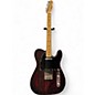 Used Fender Limited Edition Sandblasted Telecaster Crimson Red Transparent Solid Body Electric Guitar thumbnail