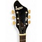 Used Supro Americana Series Coronado II Black Solid Body Electric Guitar