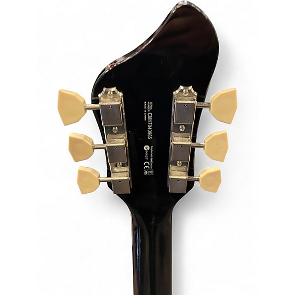 Used Supro Americana Series Coronado II Black Solid Body Electric Guitar