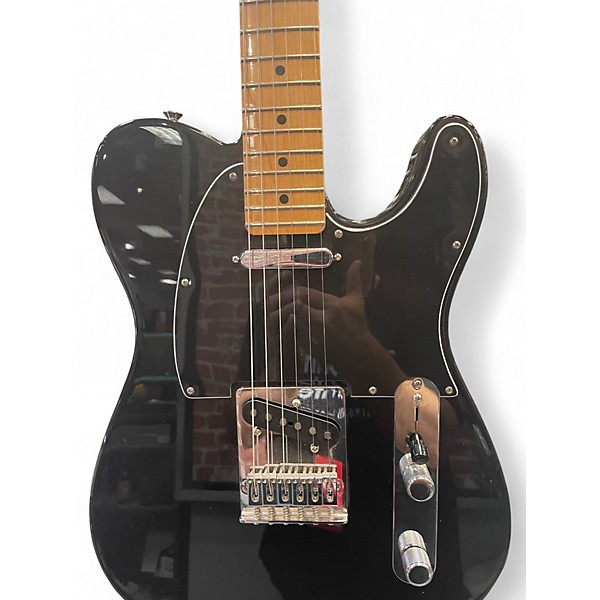 Used Fender Player Telecaster Black Onyx Solid Body Electric Guitar