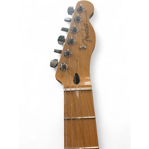 Used Fender Player Telecaster Black Onyx Solid Body Electric Guitar