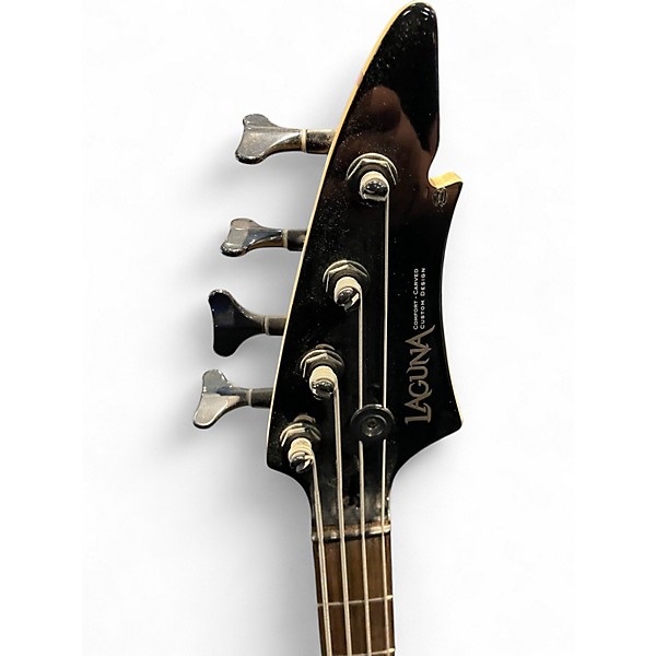 Used Laguna LB524SM Natural Electric Bass Guitar