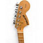 Used Starcaster by Fender Strat Black Solid Body Electric Guitar
