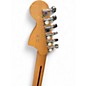 Used Starcaster by Fender Strat Black Solid Body Electric Guitar