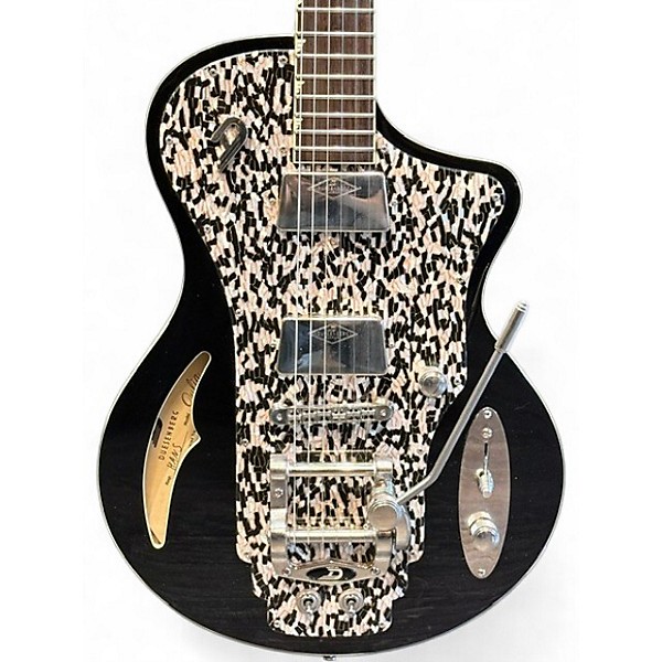 Used Duesenberg JULIA Black Hollow Body Electric Guitar