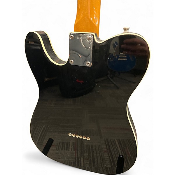 Used Fender 1962 American Vintage Reissue Custom Telecaster Black Solid Body Electric Guitar