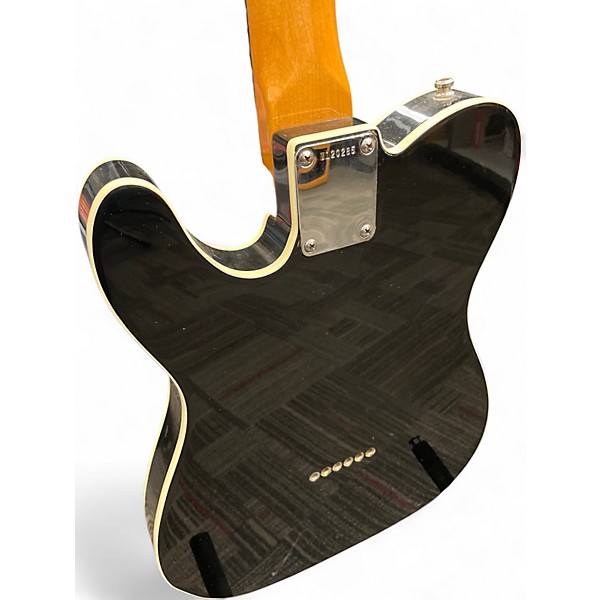Used Fender 1962 American Vintage Reissue Custom Telecaster Black Solid Body Electric Guitar