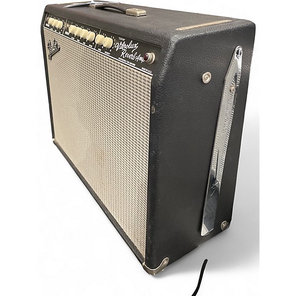Used Fender 1968 Custom Vibrolux Reverb Tube Guitar Combo Amp
