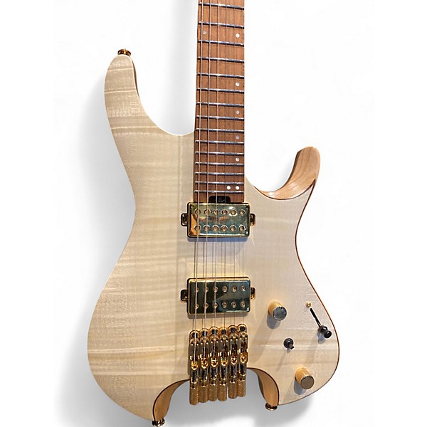 Used Ibanez Q52FMG Natural Solid Body Electric Guitar
