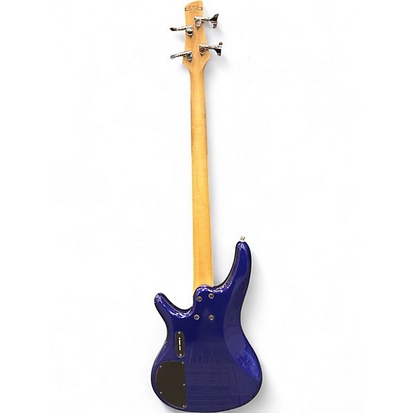 Used Ibanez SR300 Jewel Blue Electric Bass Guitar