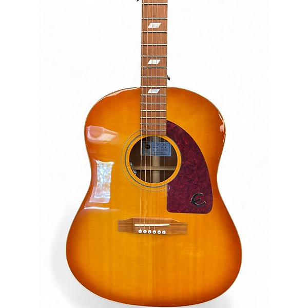 Used Epiphone PT 79 Natural Acoustic Electric Guitar