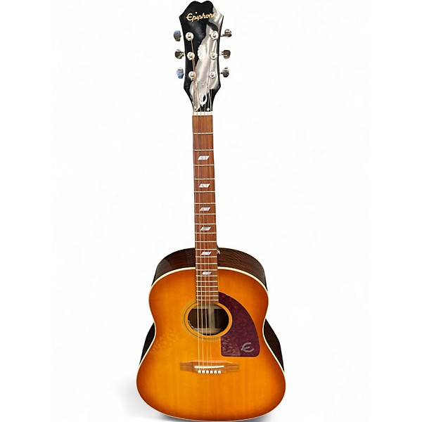 Used Epiphone PT 79 Natural Acoustic Electric Guitar