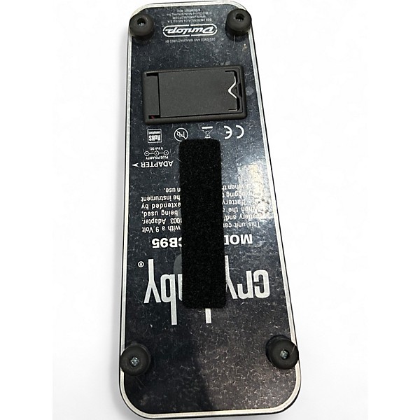 Used Dunlop GCB95 Original Crybaby Wah Effect Pedal