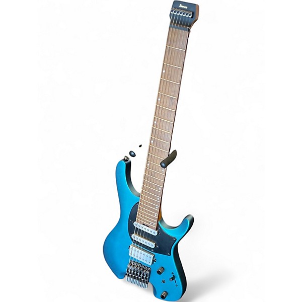 Used Ibanez Q547 Blue Chameleon Solid Body Electric Guitar