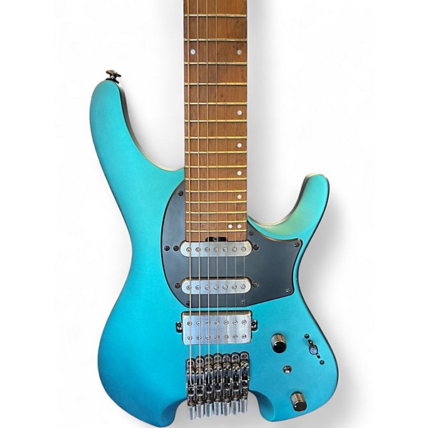 Used Ibanez Q547 Blue Chameleon Solid Body Electric Guitar