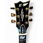 Used ESP ESP E-II Eclipse FULL THICKNESS Black and Gold Solid Body Electric Guitar