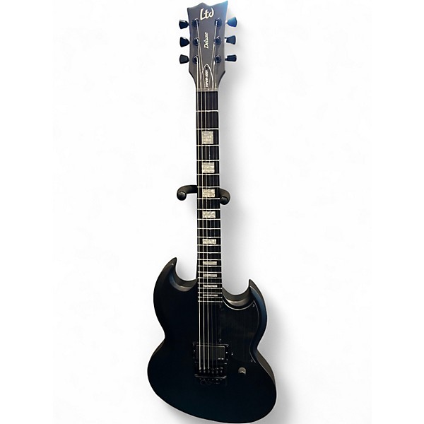 Used ESP LTD DELUXE VIPER-1001 BLACK Solid Body Electric Guitar