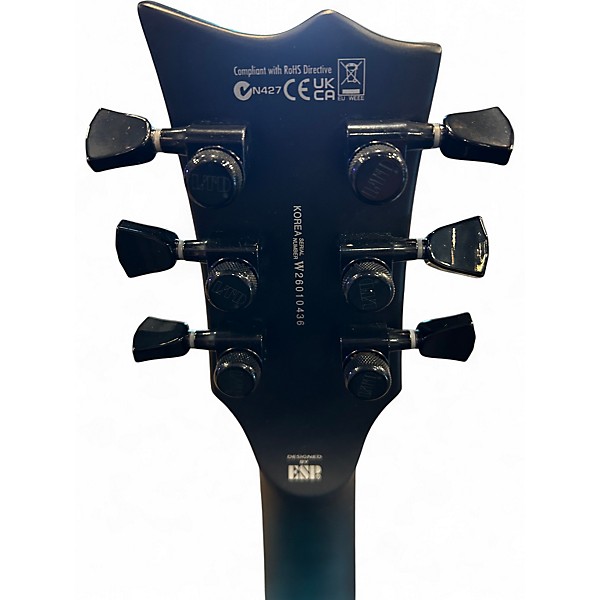 Used ESP LTD DELUXE VIPER-1001 BLACK Solid Body Electric Guitar