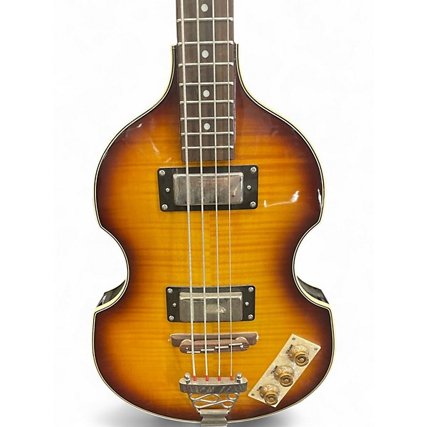 Used Epiphone Viola 2 Color Sunburst Electric Bass Guitar