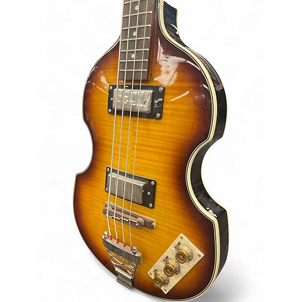 Used Epiphone Viola 2 Color Sunburst Electric Bass Guitar