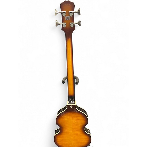 Used Epiphone Viola 2 Color Sunburst Electric Bass Guitar