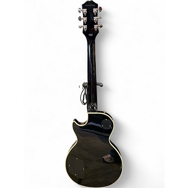 Used Epiphone Les Paul Custom Bats in Flight Purple Solid Body Electric Guitar