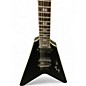 Used 2023 Schecter Guitar Research V1 SLS Elite Evil Twin Satin Black Solid Body Electric Guitar