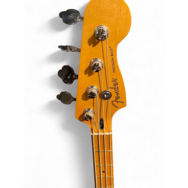 Used Fender Player II Precision Bass Metallic Aqua Marine Electric Bass Guitar
