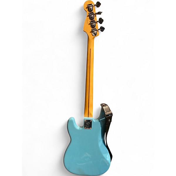 Used Fender Player II Precision Bass Metallic Aqua Marine Electric Bass Guitar
