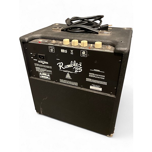 Used Fender Rumble 25 25W 1x10 Bass Combo Amp