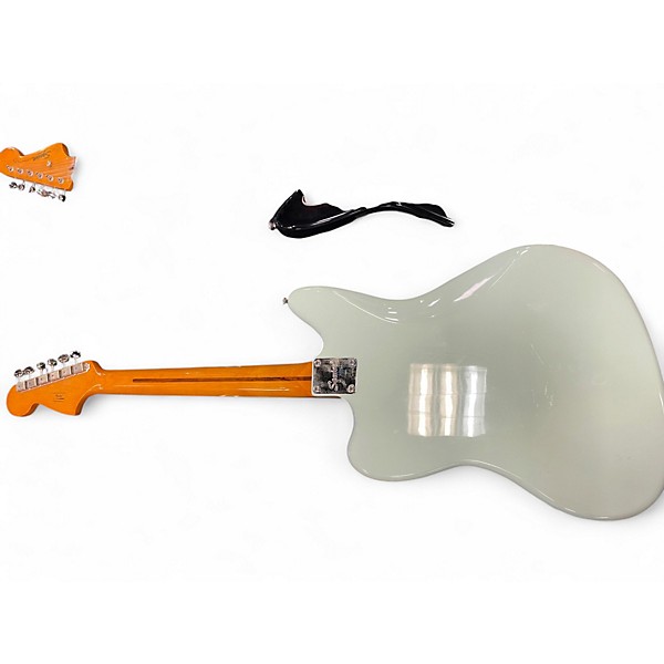 Used Squier CLASSIC VIBE 1970S JAGUAR White Solid Body Electric Guitar