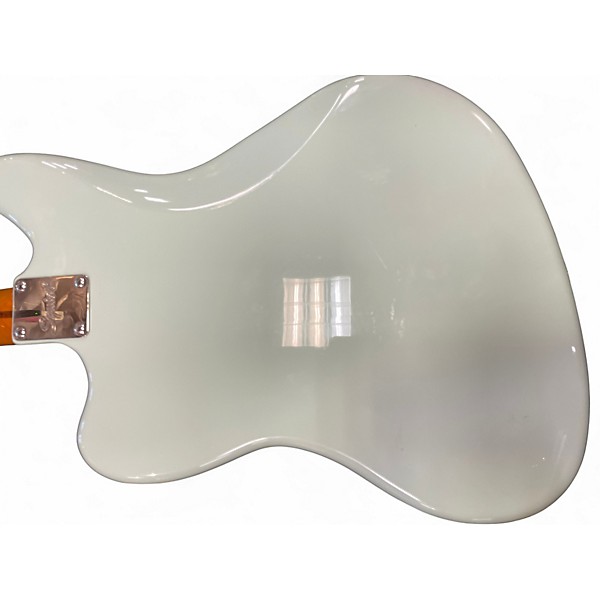 Used Squier CLASSIC VIBE 1970S JAGUAR White Solid Body Electric Guitar