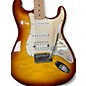 Used Squier AFFINITY SERIES STRATOCASTER FMT Sienna Sunburst Solid Body Electric Guitar