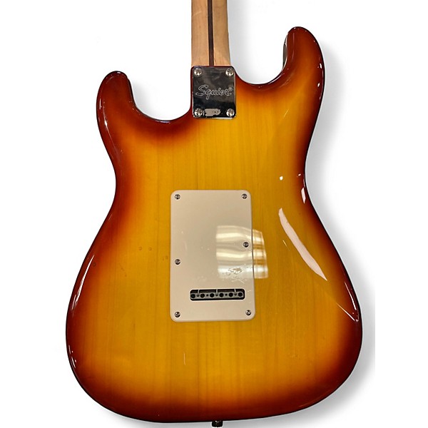 Used Squier AFFINITY SERIES STRATOCASTER FMT Sienna Sunburst Solid Body Electric Guitar