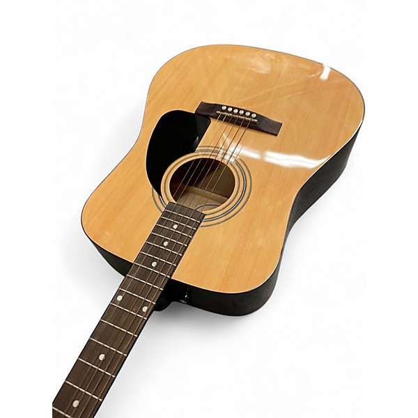 Used Fender FA100 Natural Acoustic Guitar