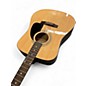 Used Fender FA100 Natural Acoustic Guitar