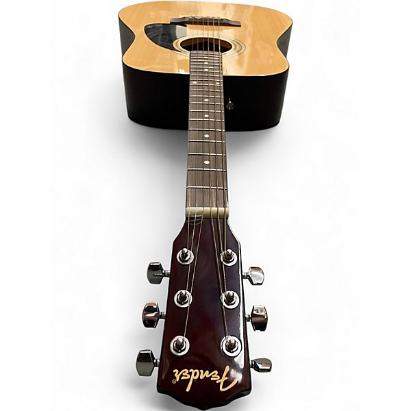 Used Fender FA100 Natural Acoustic Guitar