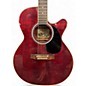 Used Takamine EF425SRC RED Acoustic Electric Guitar