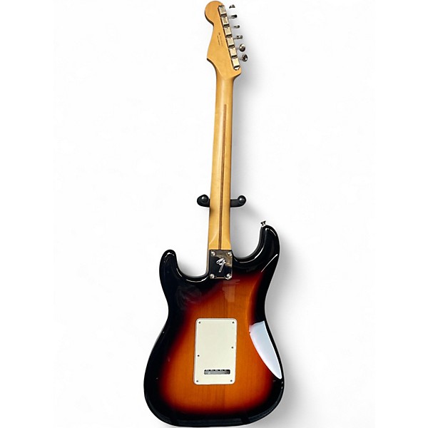 Used Fender Player II Stratocster 3 Tone Sunburst Solid Body Electric Guitar