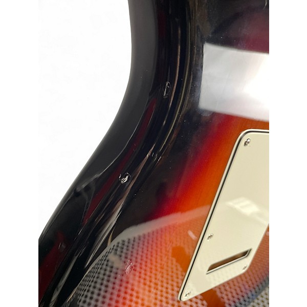 Used Fender Player II Stratocster 3 Tone Sunburst Solid Body Electric Guitar