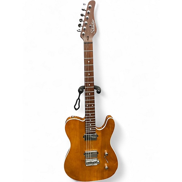 Used Schecter Guitar Research Diamond Series PT Van Nuys Natural Solid Body Electric Guitar