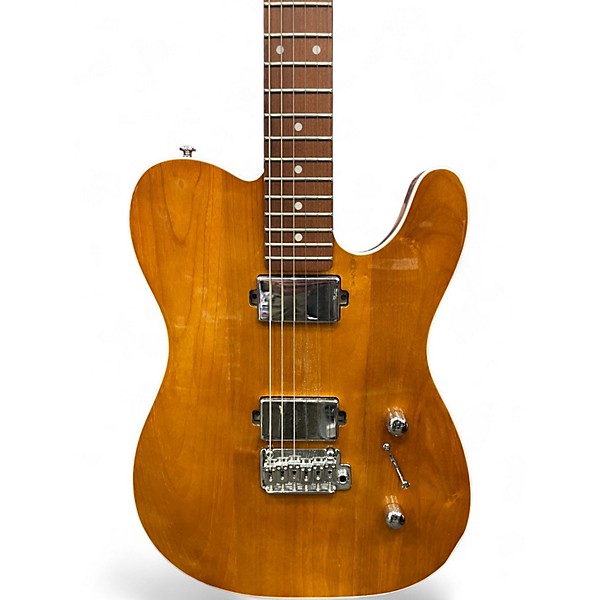Used Schecter Guitar Research Diamond Series PT Van Nuys Natural Solid Body Electric Guitar