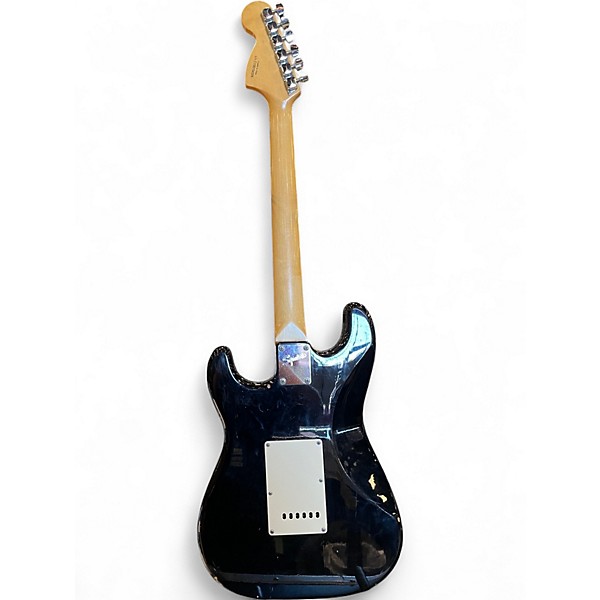 Used Squier Affinity Stratocaster Black Solid Body Electric Guitar