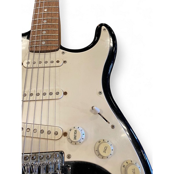 Used Squier Affinity Stratocaster Black Solid Body Electric Guitar