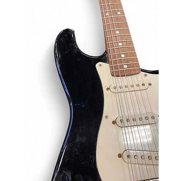 Used Squier Affinity Stratocaster Black Solid Body Electric Guitar